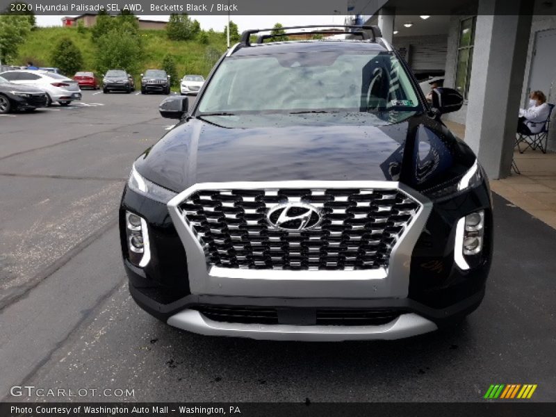 Becketts Black / Black 2020 Hyundai Palisade SEL AWD