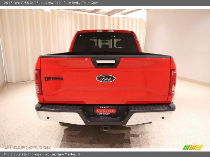 Race Red / Earth Gray 2017 Ford F150 XLT SuperCrew 4x4