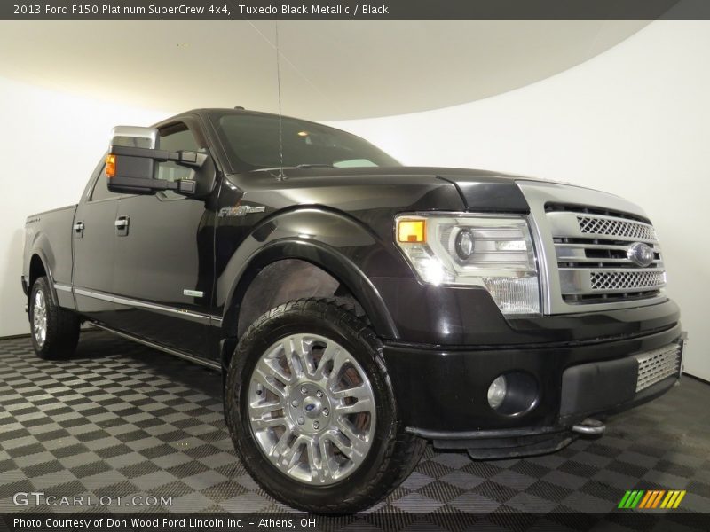 Tuxedo Black Metallic / Black 2013 Ford F150 Platinum SuperCrew 4x4