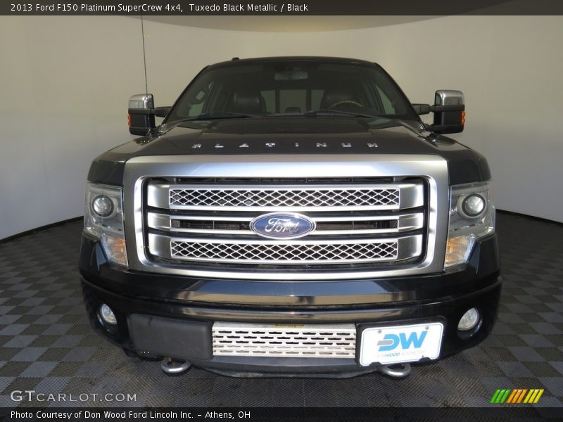 Tuxedo Black Metallic / Black 2013 Ford F150 Platinum SuperCrew 4x4