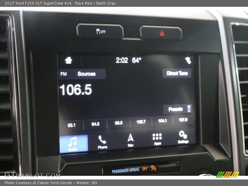 Race Red / Earth Gray 2017 Ford F150 XLT SuperCrew 4x4