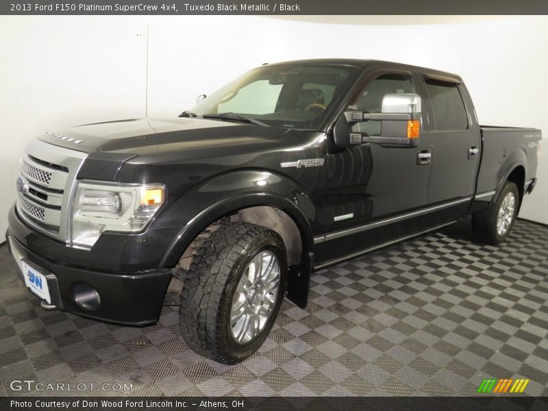 Tuxedo Black Metallic / Black 2013 Ford F150 Platinum SuperCrew 4x4
