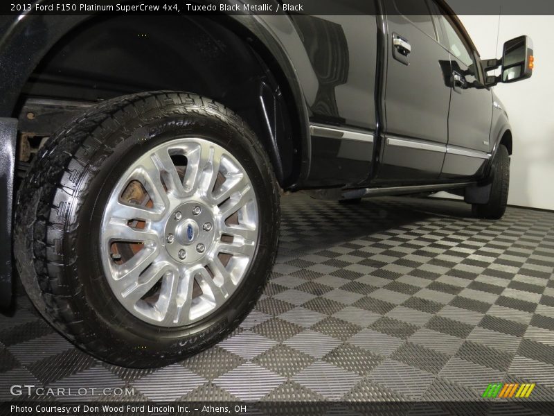 Tuxedo Black Metallic / Black 2013 Ford F150 Platinum SuperCrew 4x4