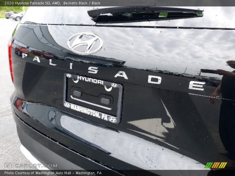 Becketts Black / Black 2020 Hyundai Palisade SEL AWD