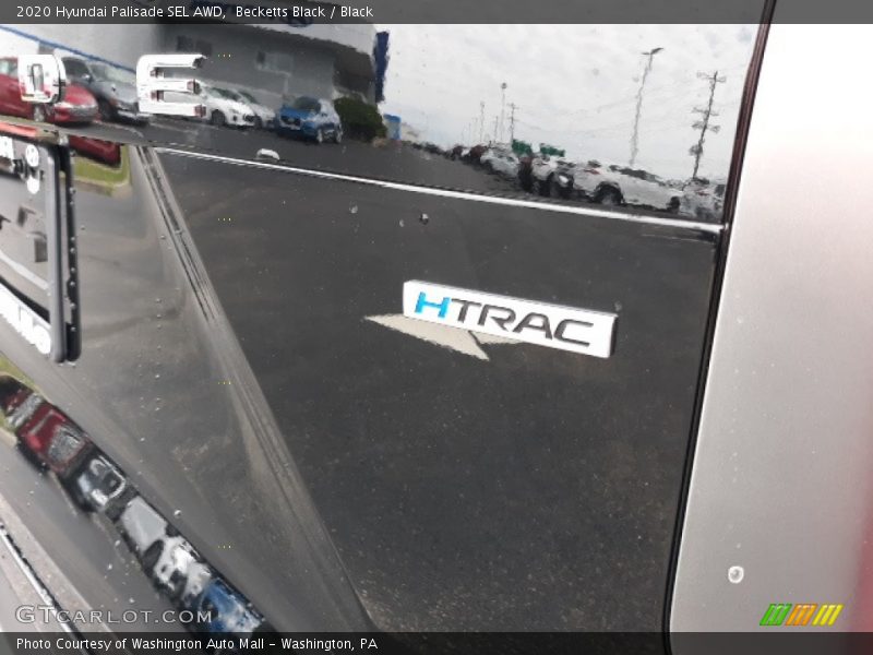 Becketts Black / Black 2020 Hyundai Palisade SEL AWD