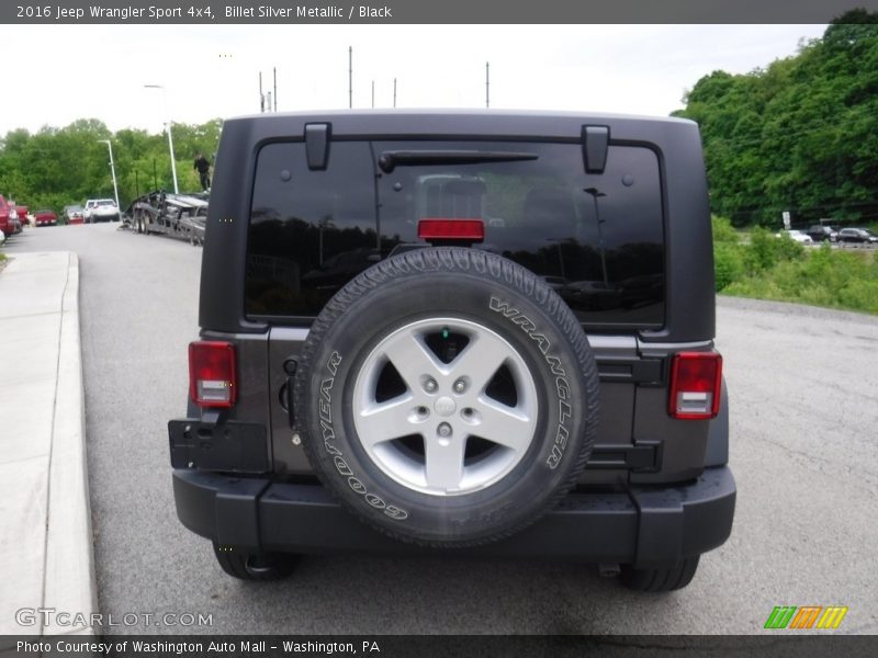 Billet Silver Metallic / Black 2016 Jeep Wrangler Sport 4x4