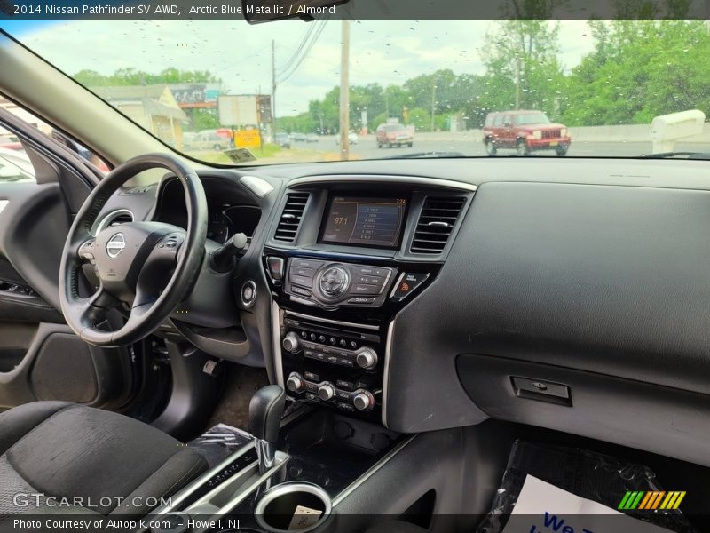 Arctic Blue Metallic / Almond 2014 Nissan Pathfinder SV AWD