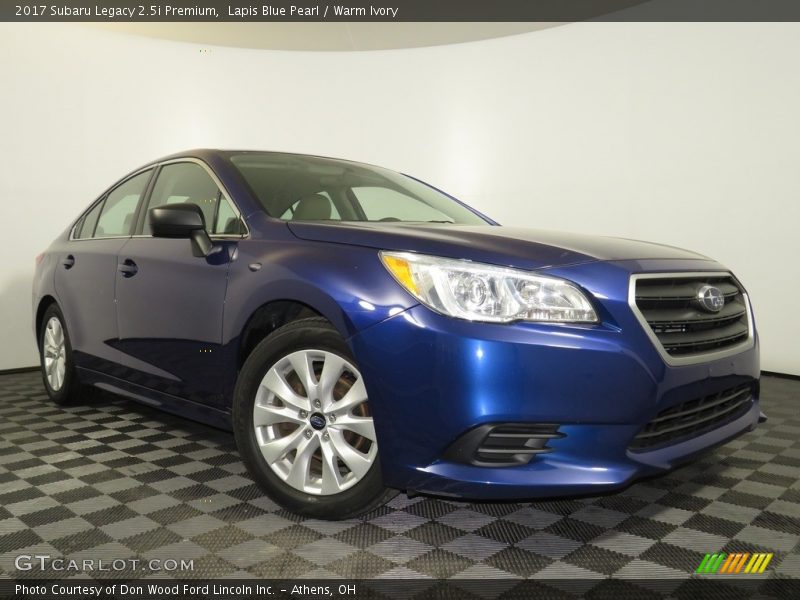 Lapis Blue Pearl / Warm Ivory 2017 Subaru Legacy 2.5i Premium