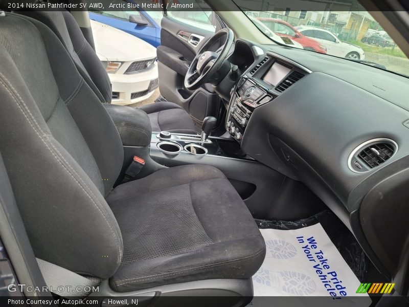 Arctic Blue Metallic / Almond 2014 Nissan Pathfinder SV AWD