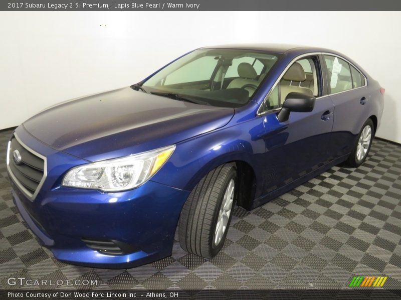 Lapis Blue Pearl / Warm Ivory 2017 Subaru Legacy 2.5i Premium