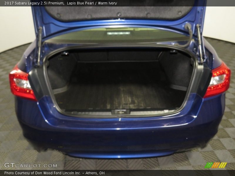 Lapis Blue Pearl / Warm Ivory 2017 Subaru Legacy 2.5i Premium