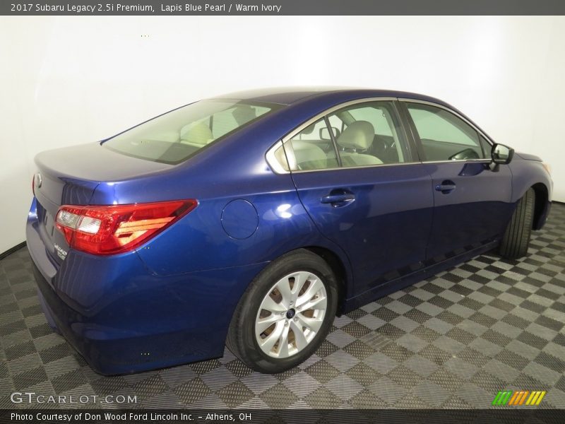 Lapis Blue Pearl / Warm Ivory 2017 Subaru Legacy 2.5i Premium