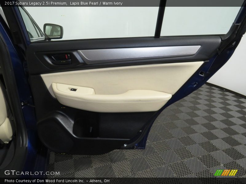 Lapis Blue Pearl / Warm Ivory 2017 Subaru Legacy 2.5i Premium