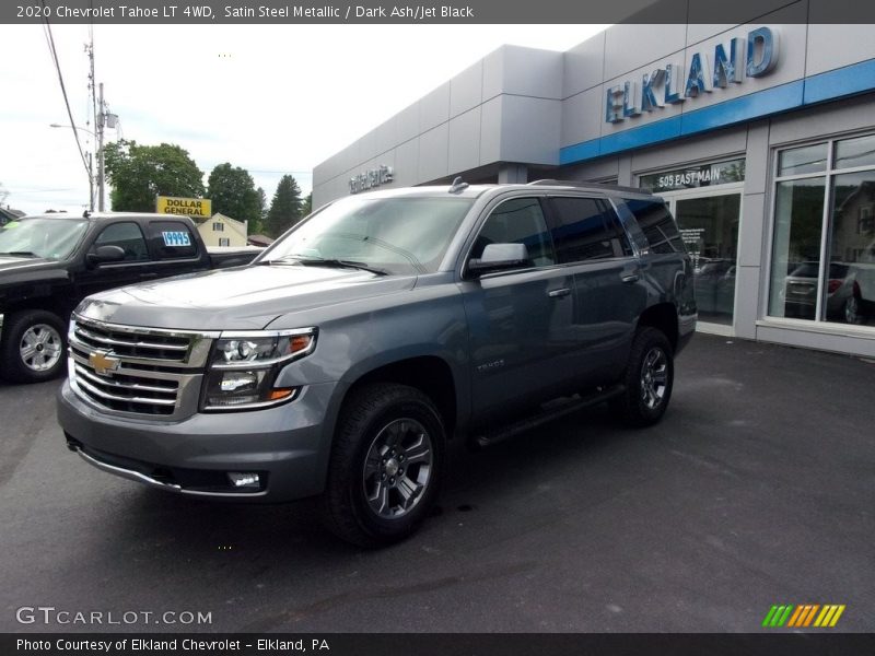 Satin Steel Metallic / Dark Ash/Jet Black 2020 Chevrolet Tahoe LT 4WD