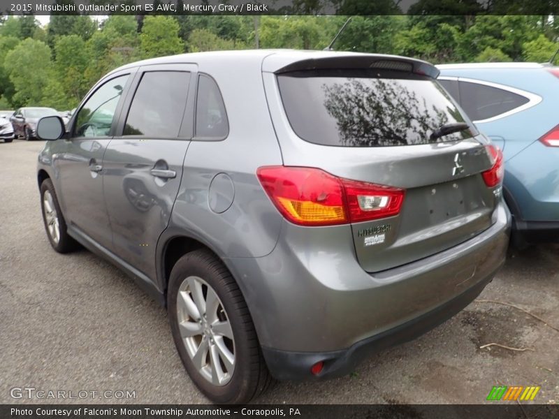 Mercury Gray / Black 2015 Mitsubishi Outlander Sport ES AWC