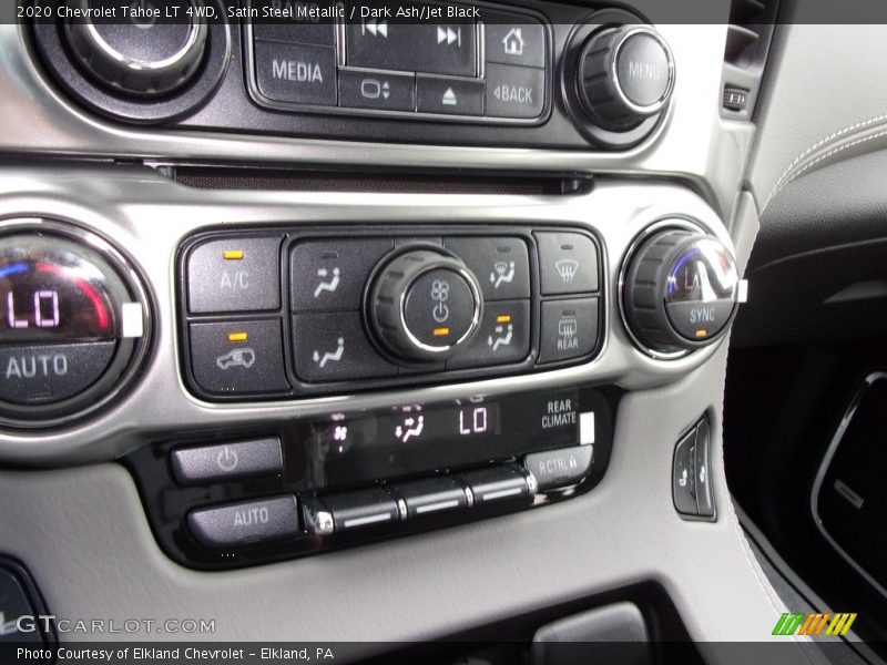 Satin Steel Metallic / Dark Ash/Jet Black 2020 Chevrolet Tahoe LT 4WD