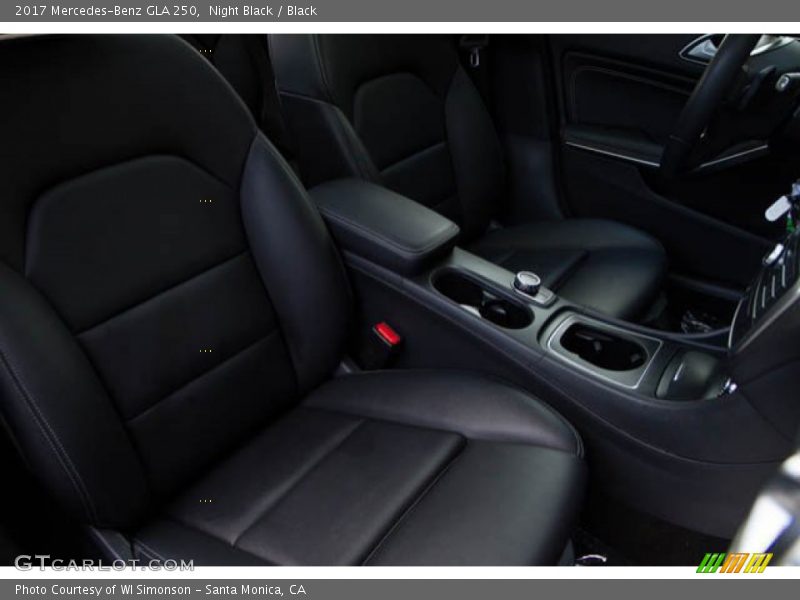 Night Black / Black 2017 Mercedes-Benz GLA 250