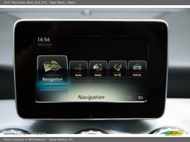 Night Black / Black 2017 Mercedes-Benz GLA 250