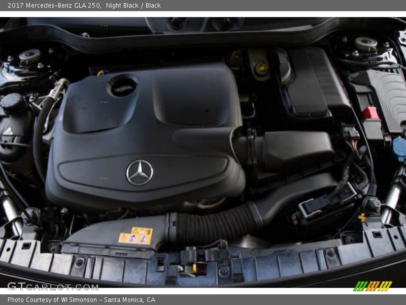 Night Black / Black 2017 Mercedes-Benz GLA 250