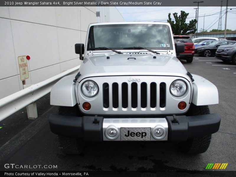 Bright Silver Metallic / Dark Slate Gray/Medium Slate Gray 2010 Jeep Wrangler Sahara 4x4