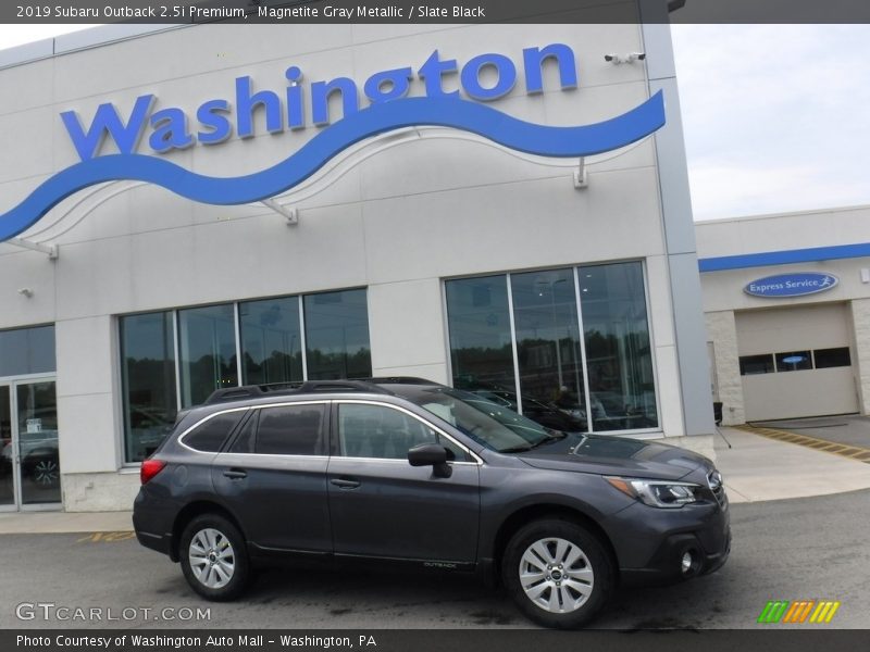 Magnetite Gray Metallic / Slate Black 2019 Subaru Outback 2.5i Premium