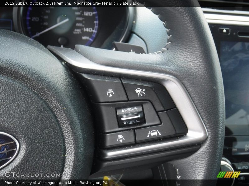 Magnetite Gray Metallic / Slate Black 2019 Subaru Outback 2.5i Premium