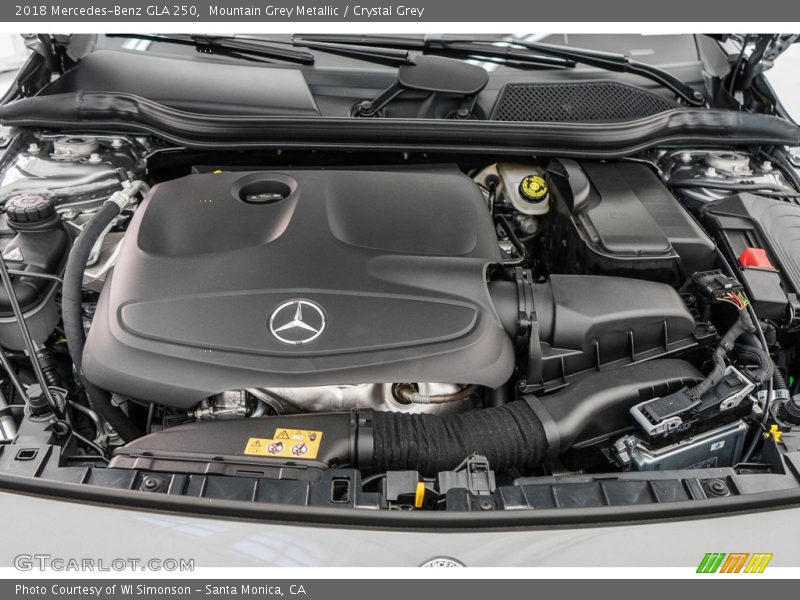Mountain Grey Metallic / Crystal Grey 2018 Mercedes-Benz GLA 250