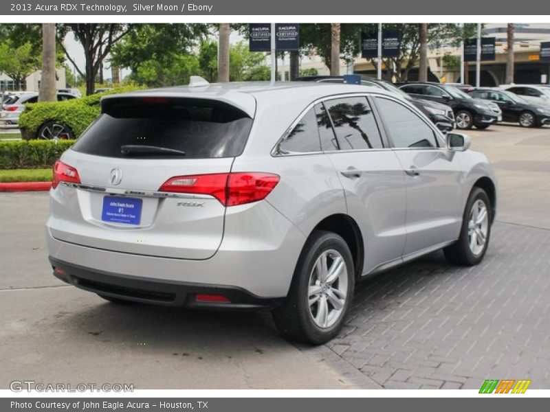 Silver Moon / Ebony 2013 Acura RDX Technology