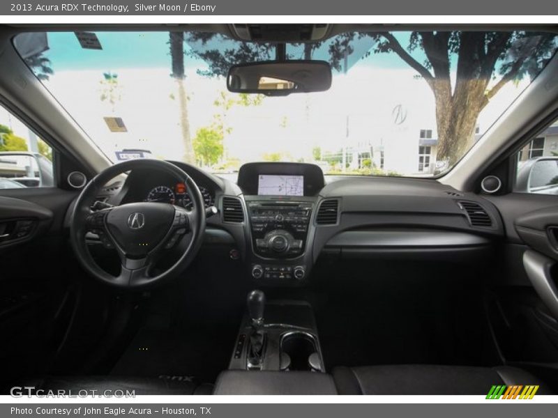 Silver Moon / Ebony 2013 Acura RDX Technology