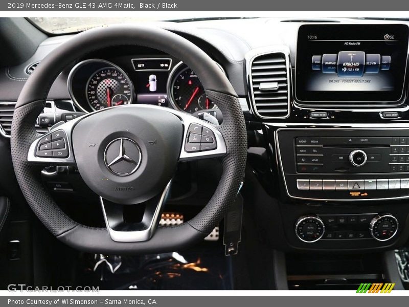 Dashboard of 2019 GLE 43 AMG 4Matic