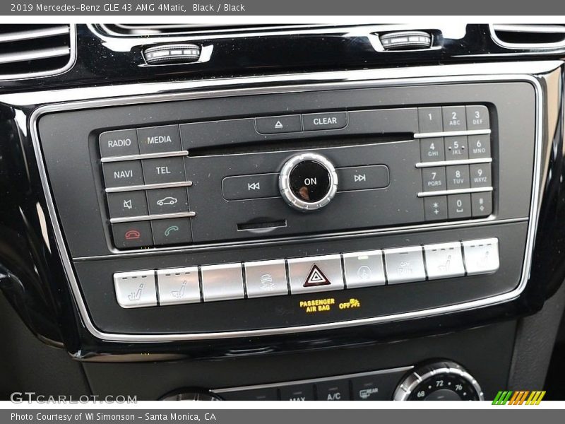 Controls of 2019 GLE 43 AMG 4Matic