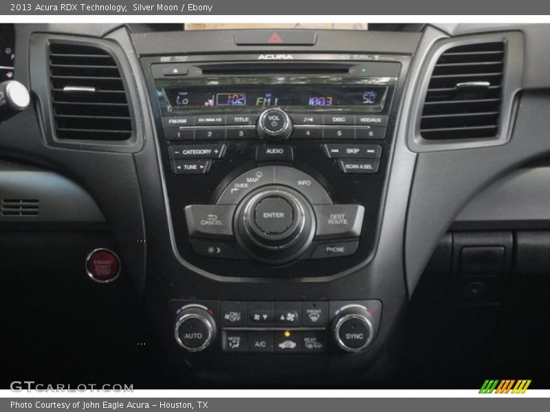 Silver Moon / Ebony 2013 Acura RDX Technology