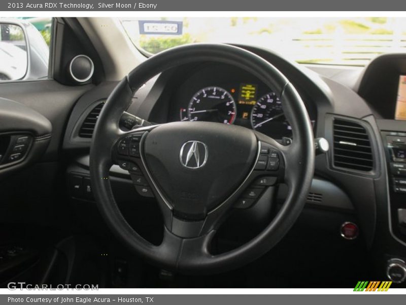 Silver Moon / Ebony 2013 Acura RDX Technology