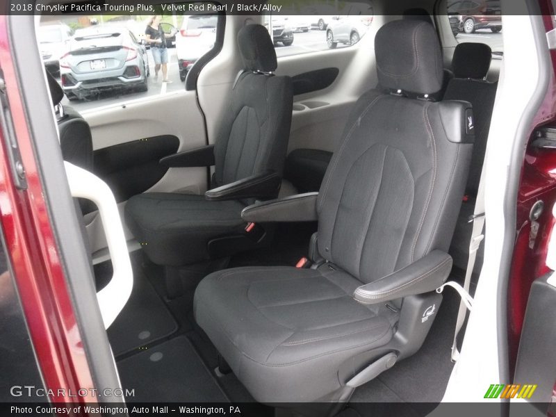 Velvet Red Pearl / Black/Alloy 2018 Chrysler Pacifica Touring Plus