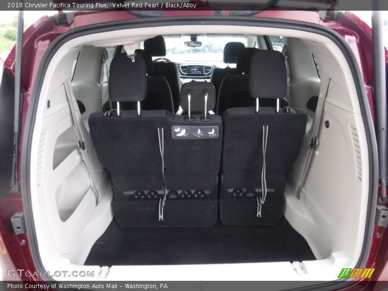 Velvet Red Pearl / Black/Alloy 2018 Chrysler Pacifica Touring Plus