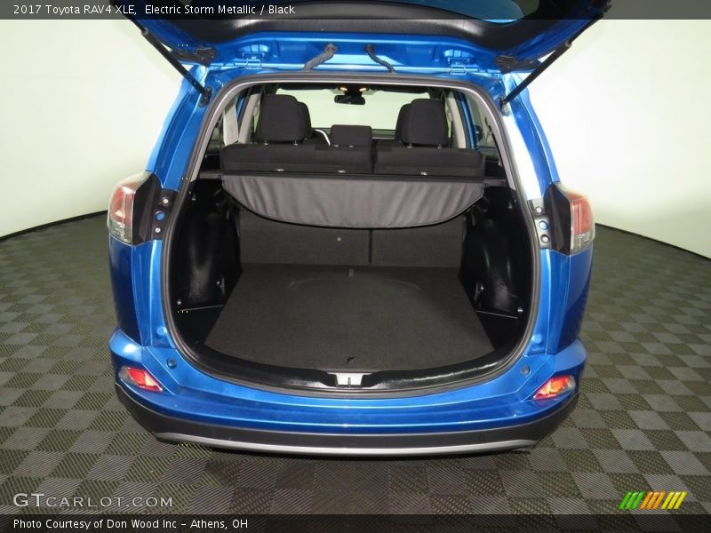 Electric Storm Metallic / Black 2017 Toyota RAV4 XLE