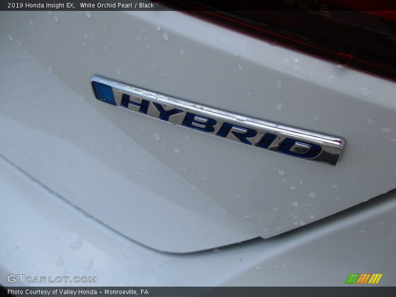 White Orchid Pearl / Black 2019 Honda Insight EX