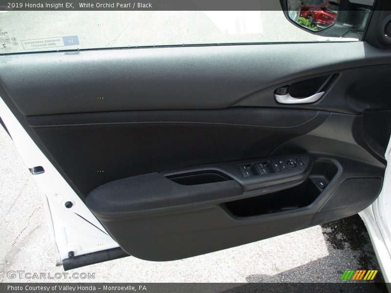 White Orchid Pearl / Black 2019 Honda Insight EX