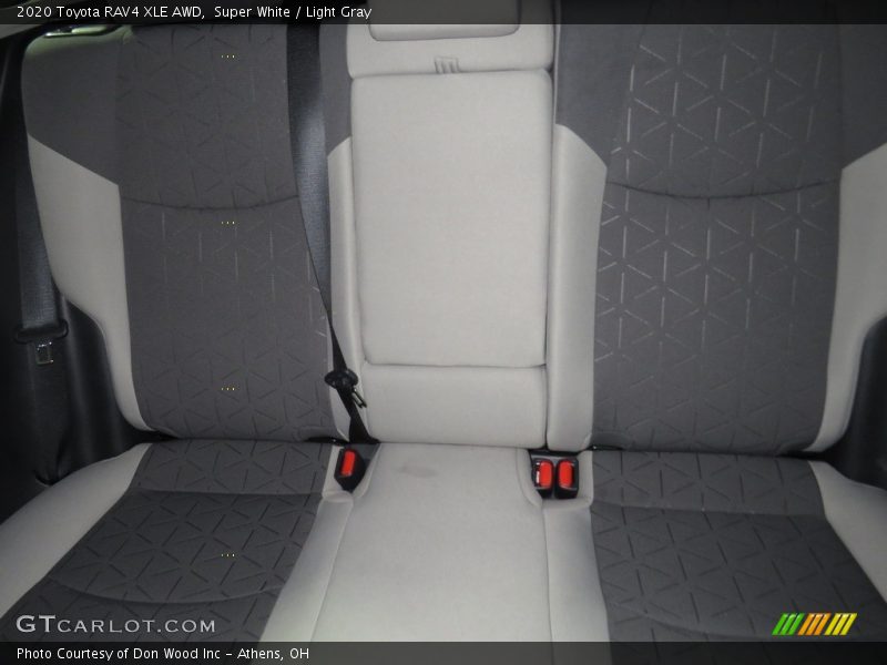 Super White / Light Gray 2020 Toyota RAV4 XLE AWD