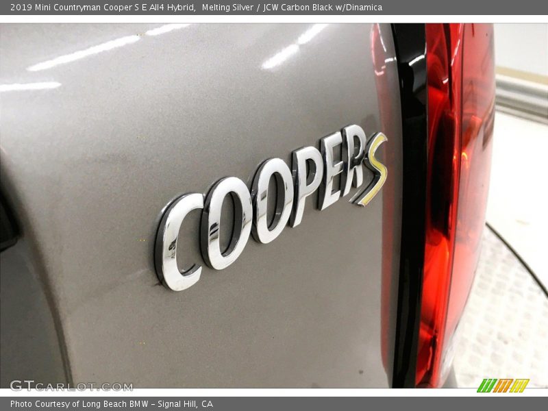 Melting Silver / JCW Carbon Black w/Dinamica 2019 Mini Countryman Cooper S E All4 Hybrid