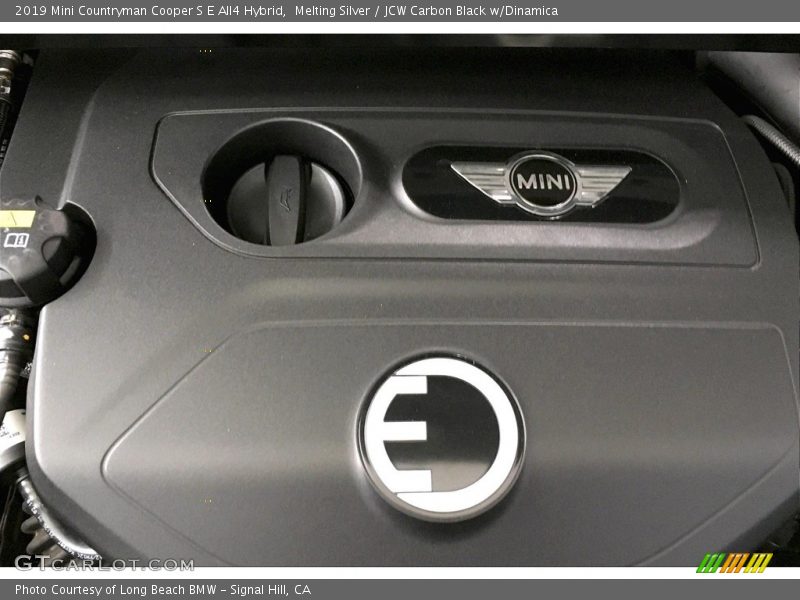 Melting Silver / JCW Carbon Black w/Dinamica 2019 Mini Countryman Cooper S E All4 Hybrid