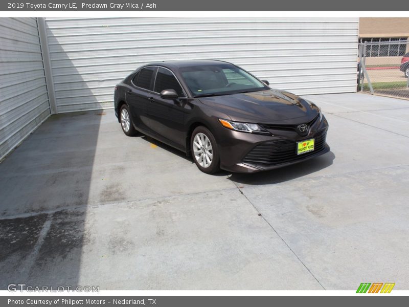 Predawn Gray Mica / Ash 2019 Toyota Camry LE