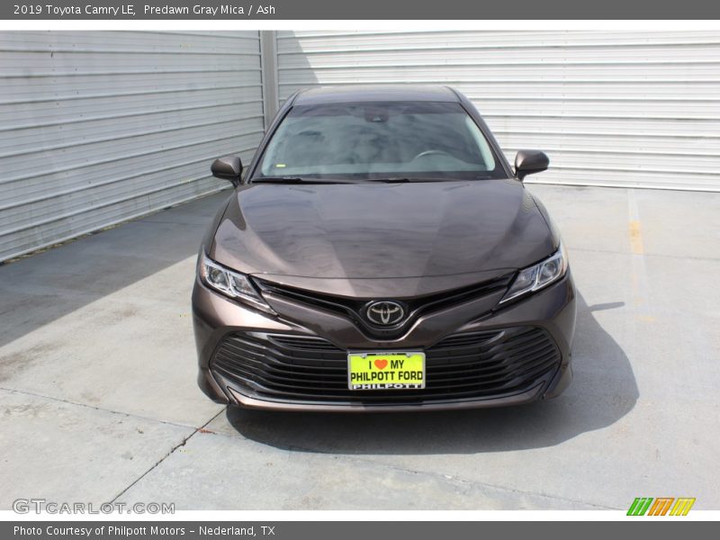 Predawn Gray Mica / Ash 2019 Toyota Camry LE