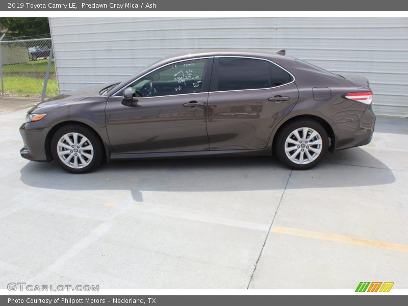 Predawn Gray Mica / Ash 2019 Toyota Camry LE
