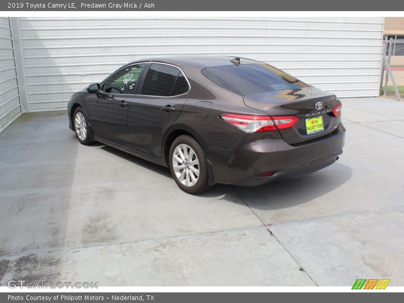 Predawn Gray Mica / Ash 2019 Toyota Camry LE