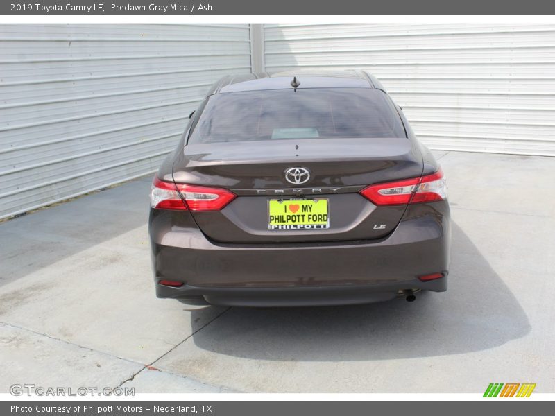 Predawn Gray Mica / Ash 2019 Toyota Camry LE