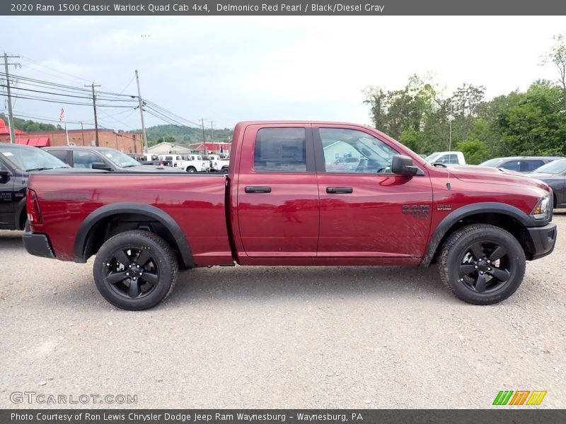  2020 1500 Classic Warlock Quad Cab 4x4 Delmonico Red Pearl