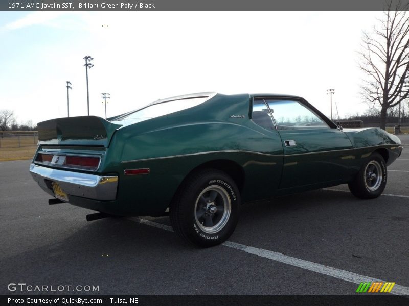 Brillant Green Poly / Black 1971 AMC Javelin SST