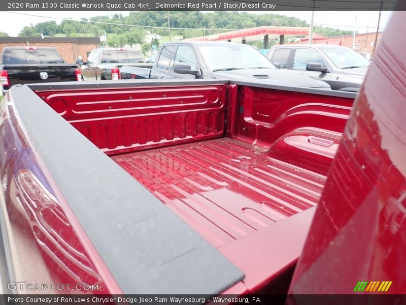 Delmonico Red Pearl / Black/Diesel Gray 2020 Ram 1500 Classic Warlock Quad Cab 4x4