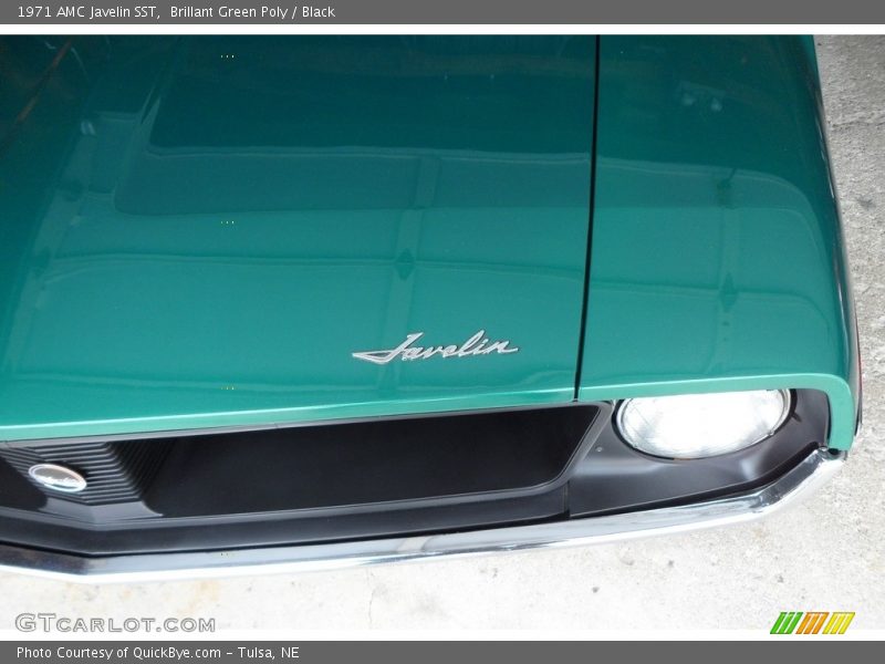 Brillant Green Poly / Black 1971 AMC Javelin SST